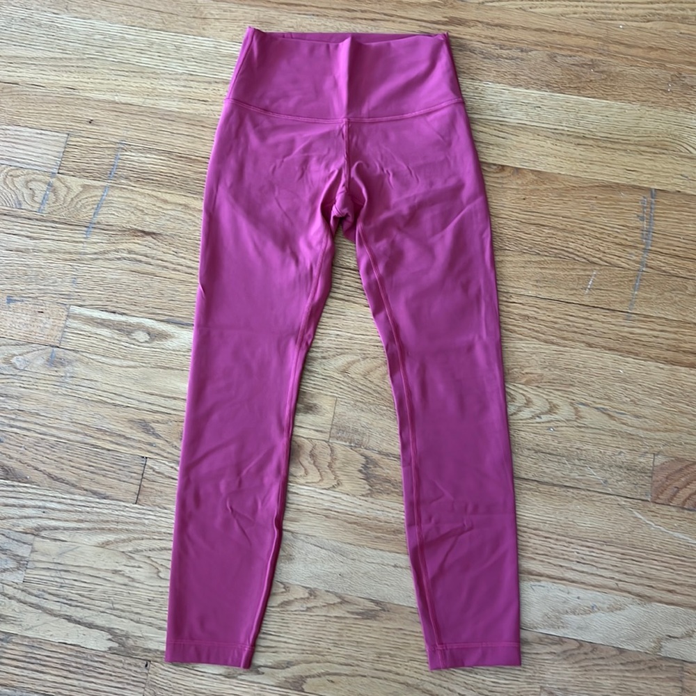 Lululemon salmon align leggings